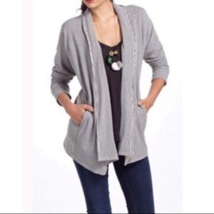 Anthro “Dolan” T Shirt Cardigan